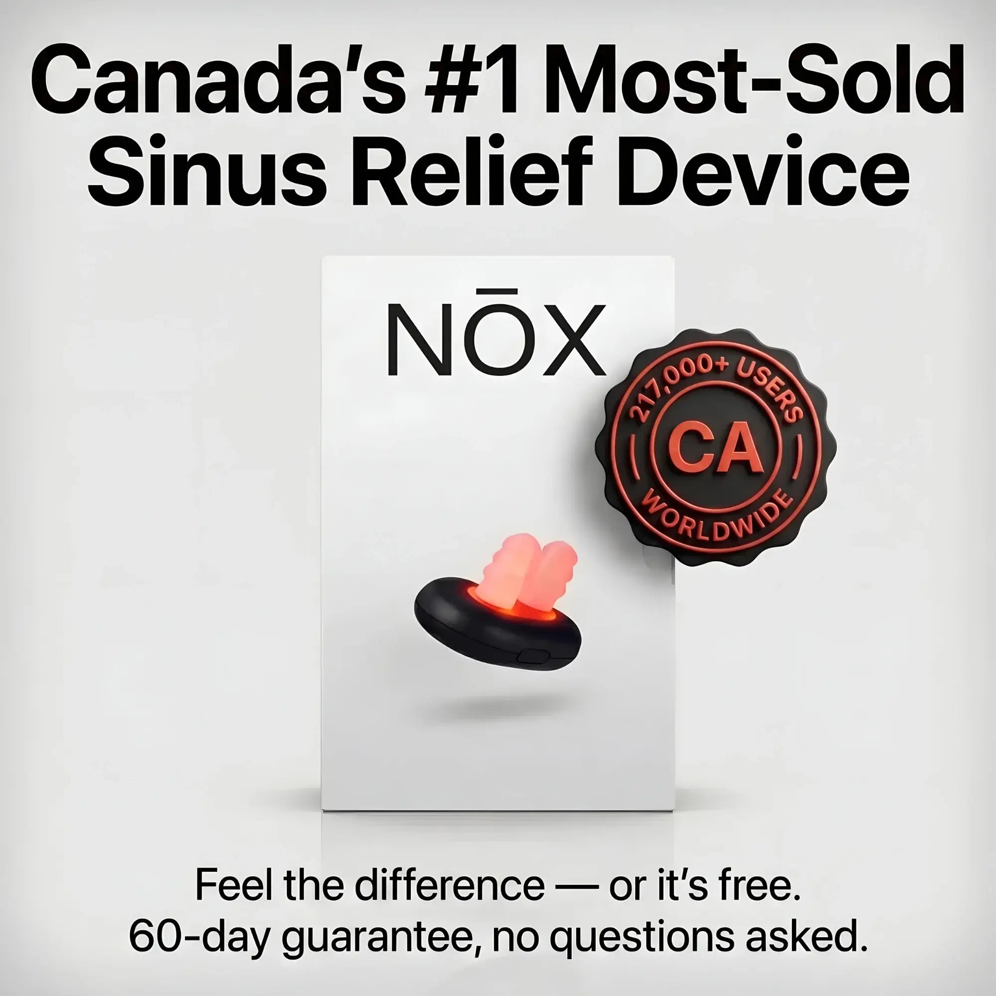 NŌX — Sinus Congestion + Pressure Relief‎